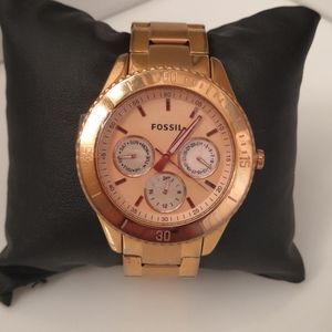 Fossil Goldtone Ladies Watch